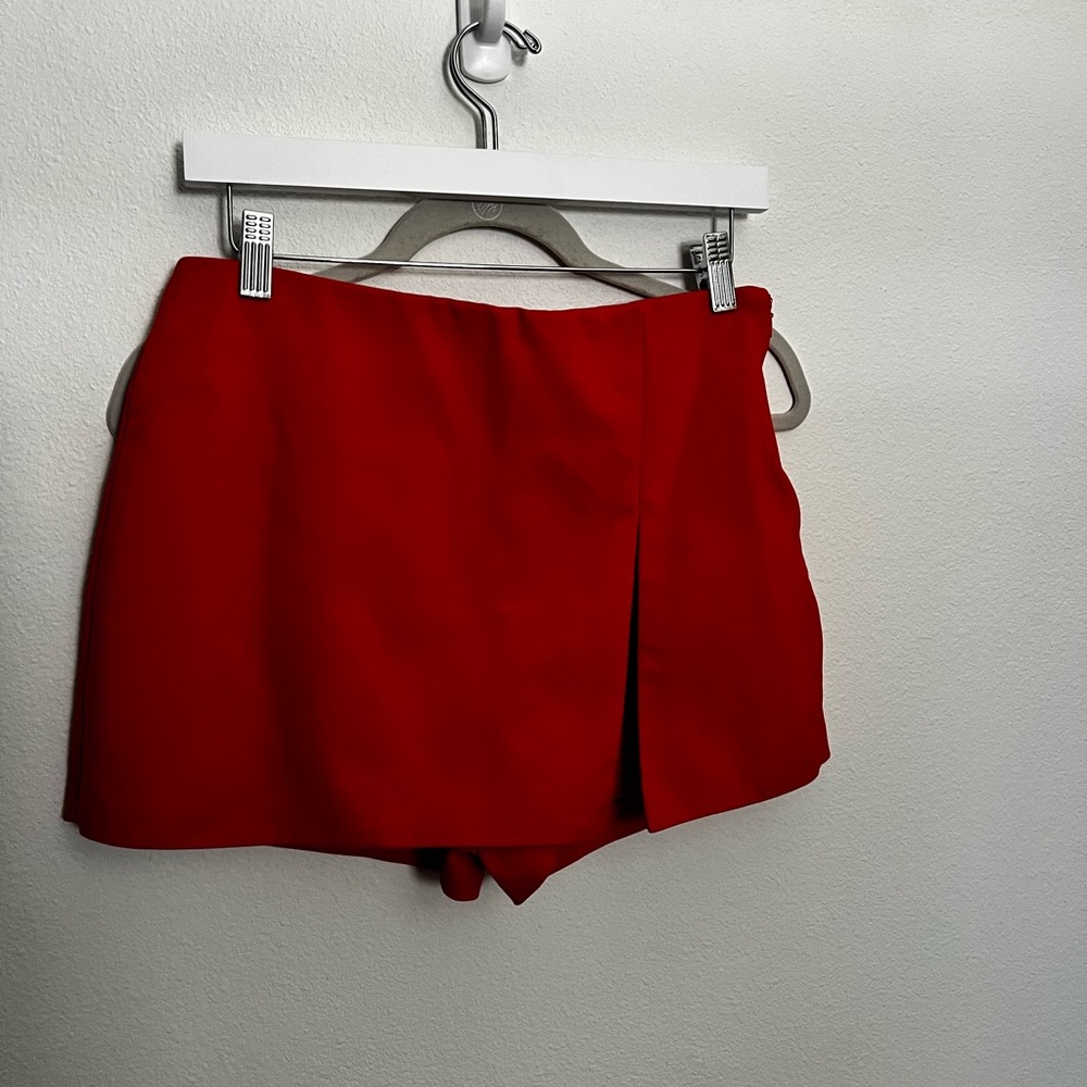 English Factory Orange Women's Skort